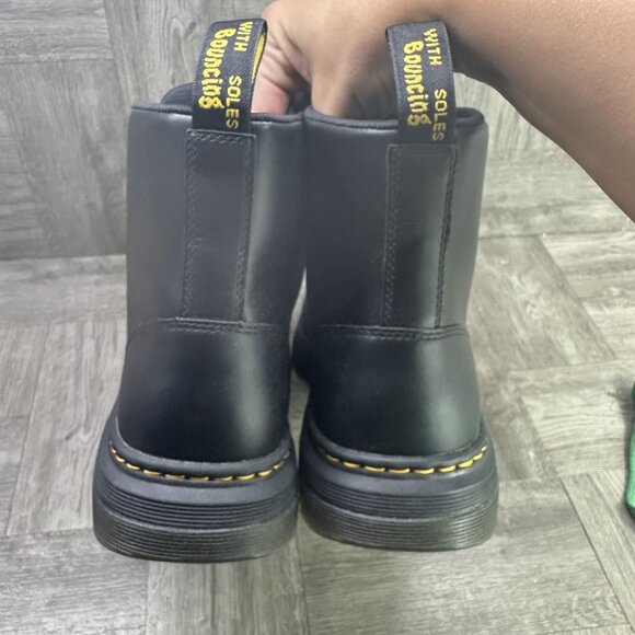 Dr. Marten's Crewson Chukka Men's size 14 Black Leather Boots - Picture 4 of 8